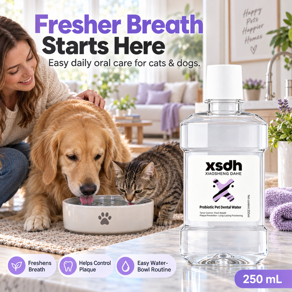 Probiotic Pet Dental Water for Cats & Dogs — 250 mL