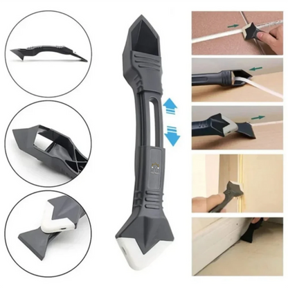 3-in-1 Metal Head Caulking Tool