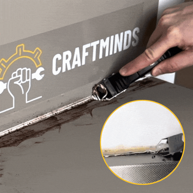 3-in-1 Metal Head Caulking Tool