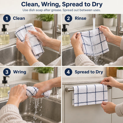 Cotton Terry Kitchen Cloth – 1 Piece