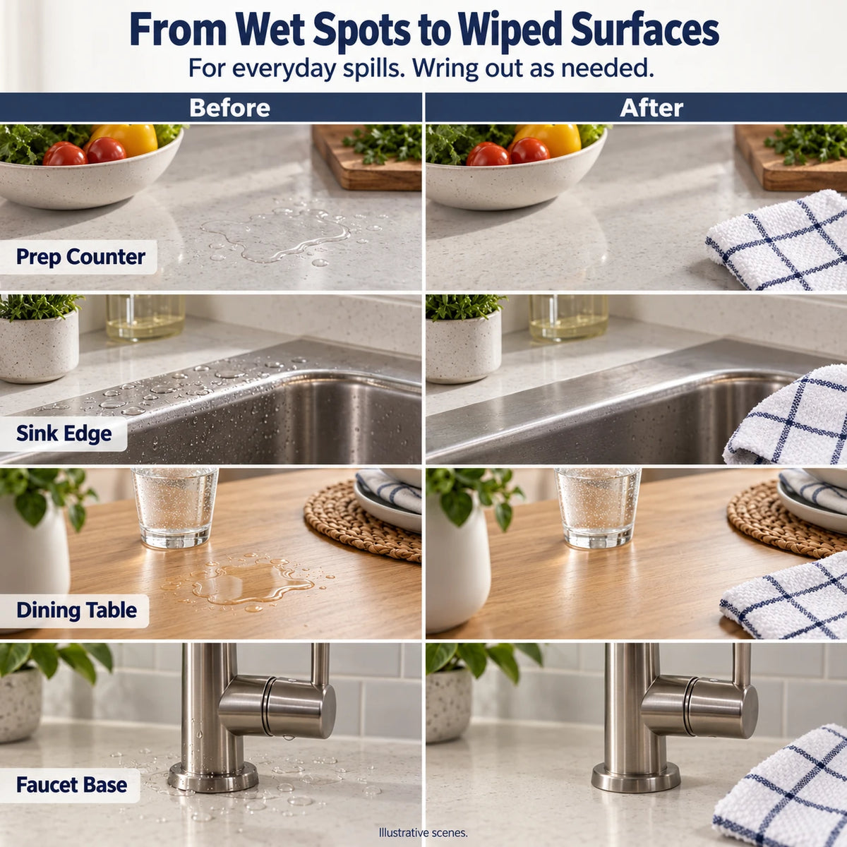 Cotton Terry Kitchen Cloth – 1 Piece