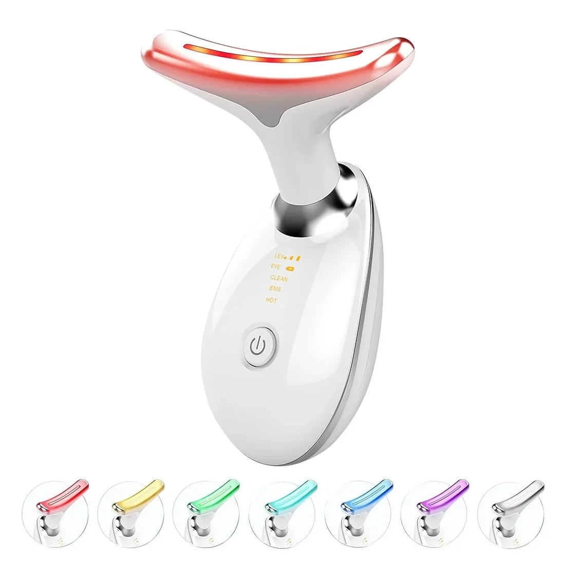 7 Color LED Face & Neck Massager