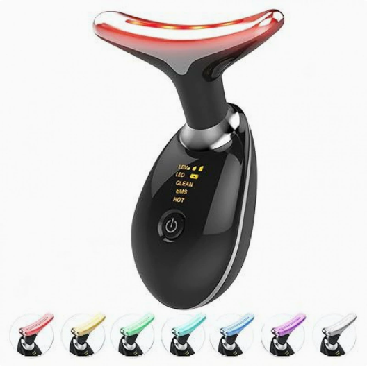 7 Color LED Face & Neck Massager