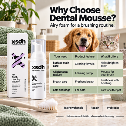 XSDH Pet Dental Mousse – 60 mL