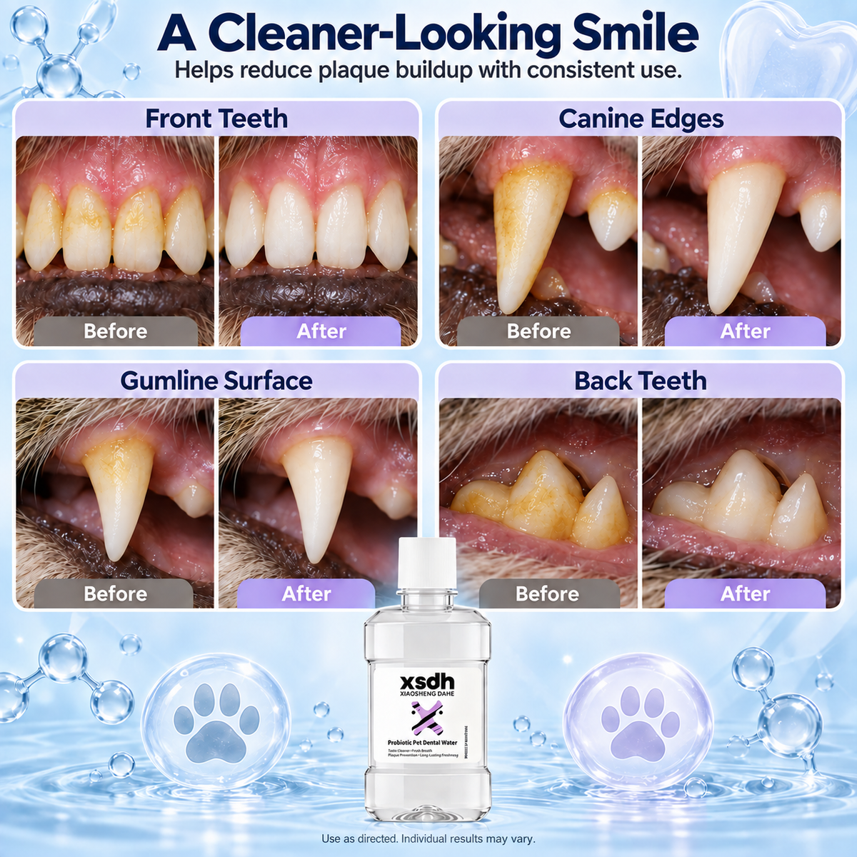 Probiotic Pet Dental Water for Cats and Dogs — product image 3