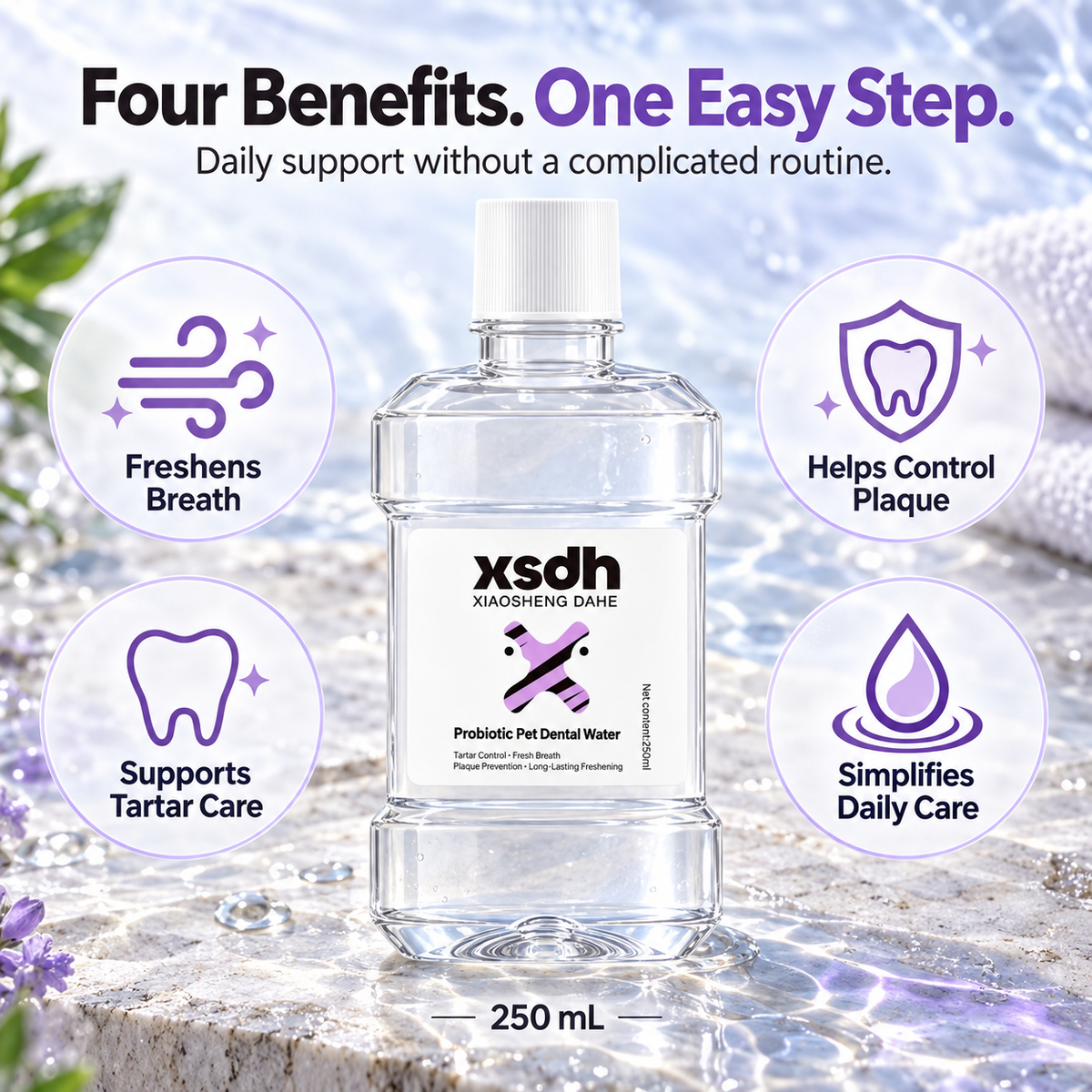 Probiotic Pet Dental Water for Cats and Dogs — product image 5