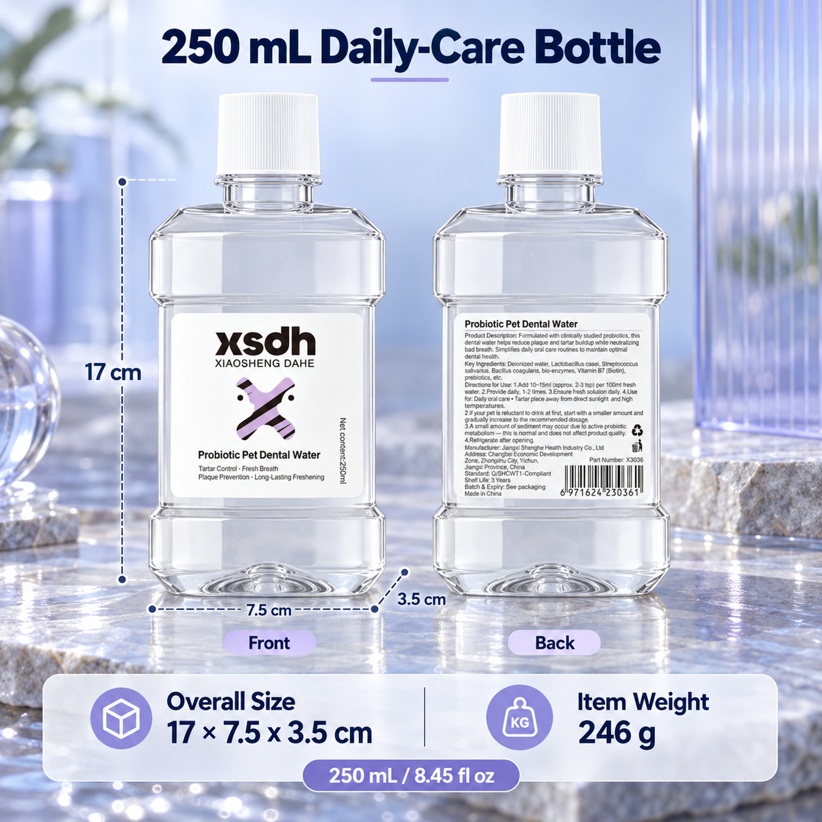 Probiotic Pet Dental Water for Cats and Dogs — product image 8