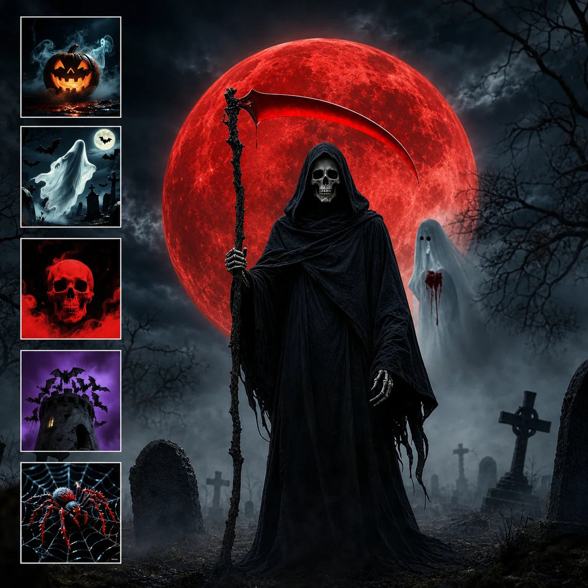 USB Halloween & Christmas Projection Light