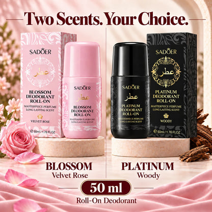 Blossom and Platinum scent choices