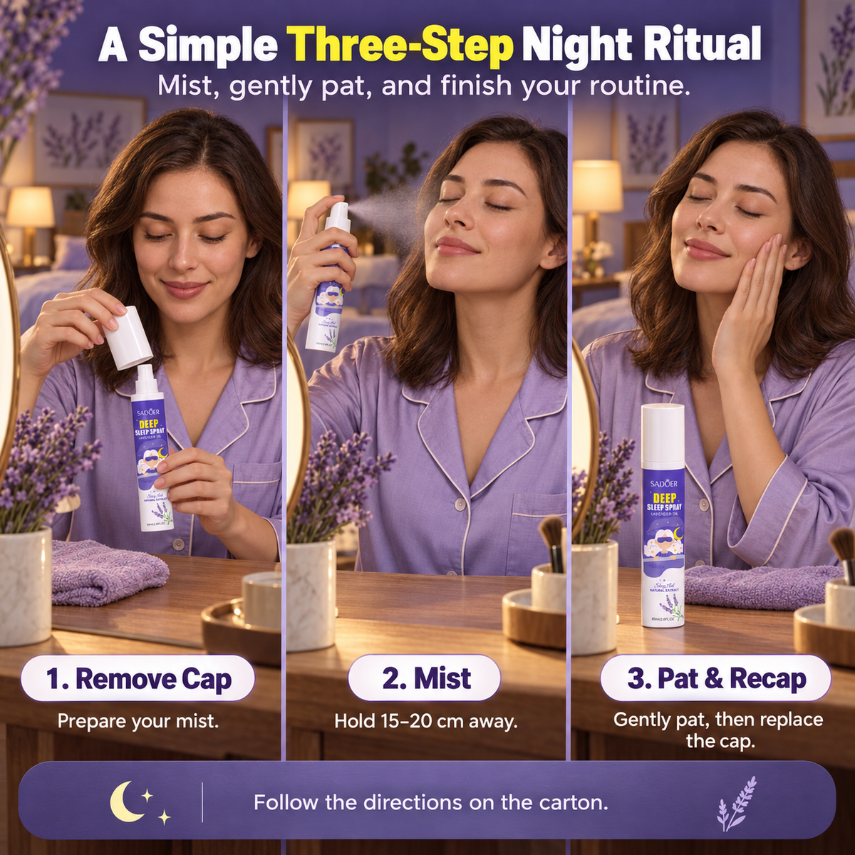 SADOER Deep Sleep Spray – 85 mL