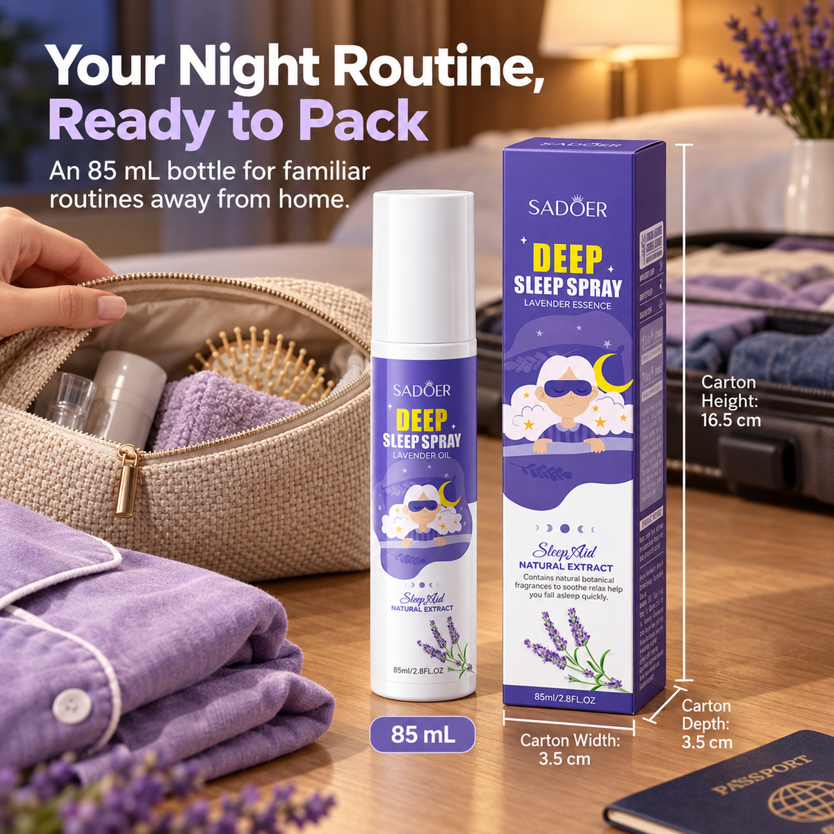 SADOER Deep Sleep Spray – 85 mL