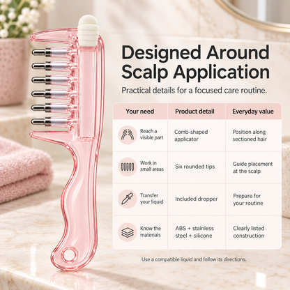 Nyrvela Scalp Applicator Comb