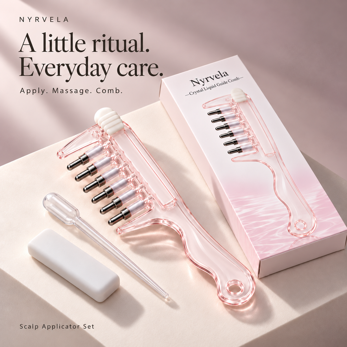 Nyrvela Scalp Applicator Comb