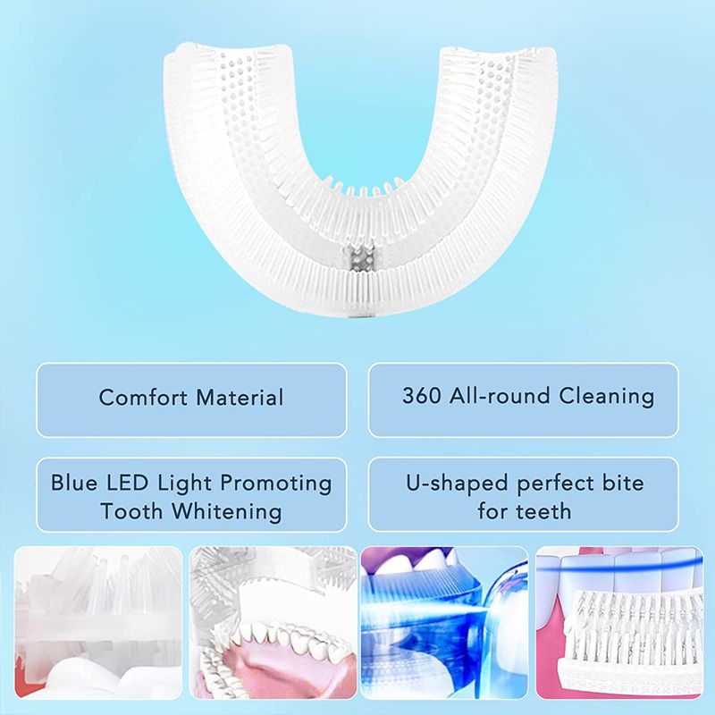360° Hands-Free Electric Toothbrush & Whitening Kit