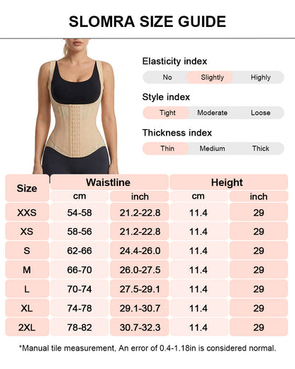 Tummy Control Vest Waist Cincher Shaper