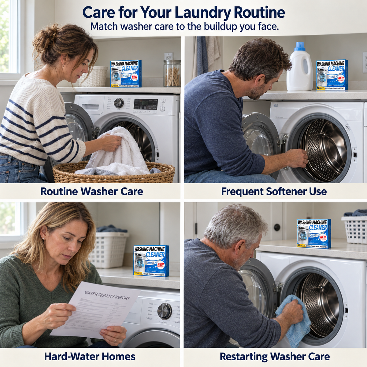 Washing Machine Cleaner Tablets – 12 Tablets