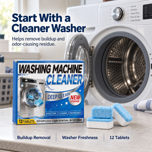 Washing Machine Cleaner Tablets – 12 Tablets