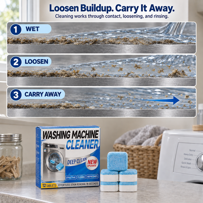 Washing Machine Cleaner Tablets – 12 Tablets
