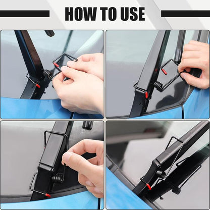 Windshield Wiper Arm Pressure Spring Booster - 2 Pack