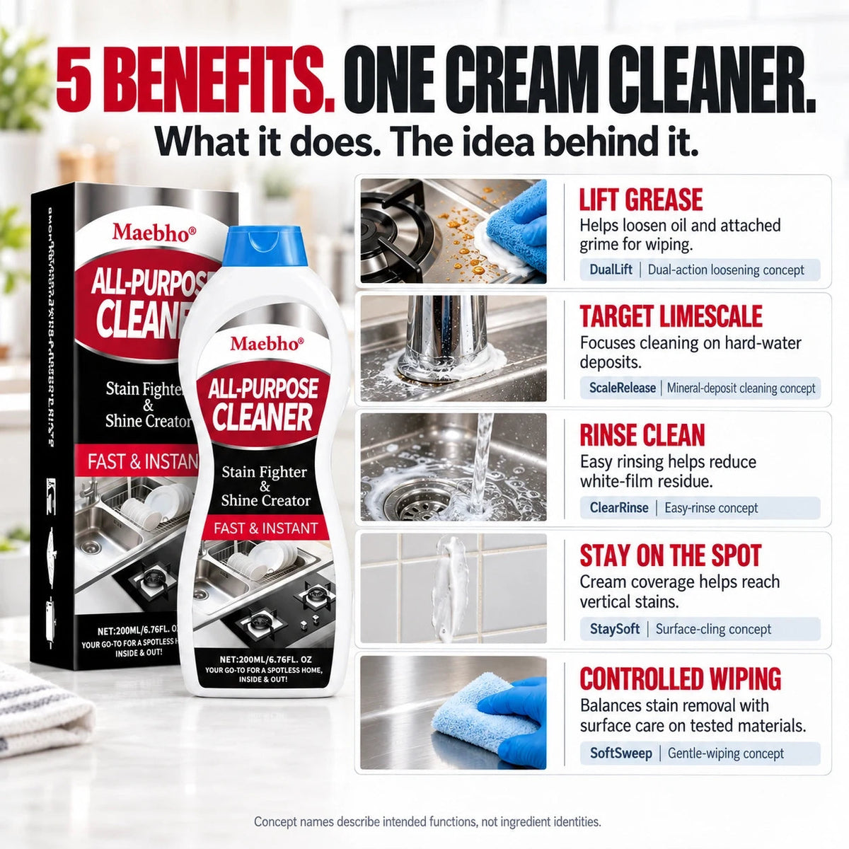 Five core benefits