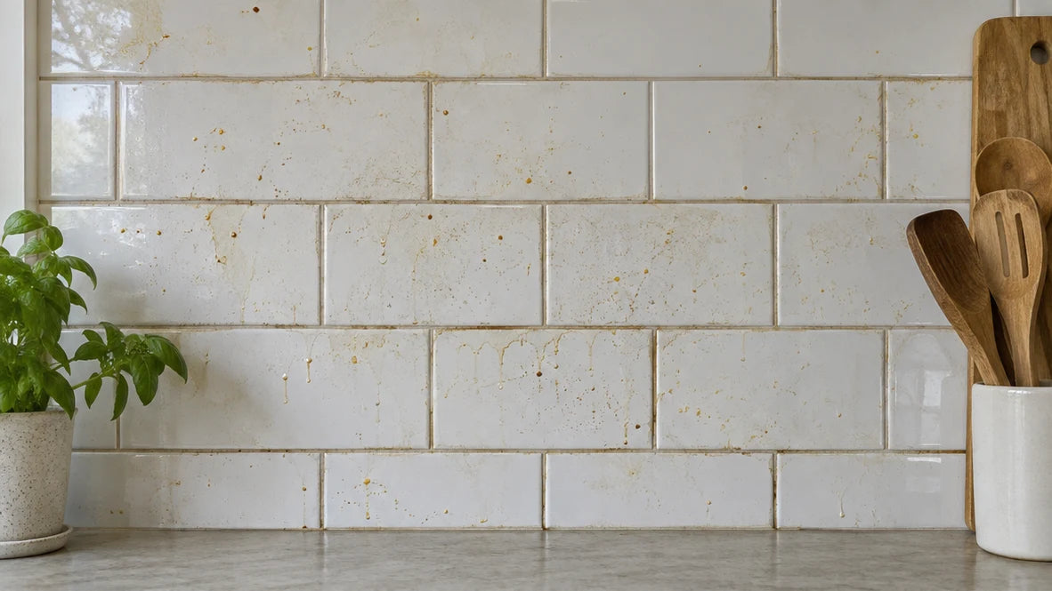 Before — simulated tile scene