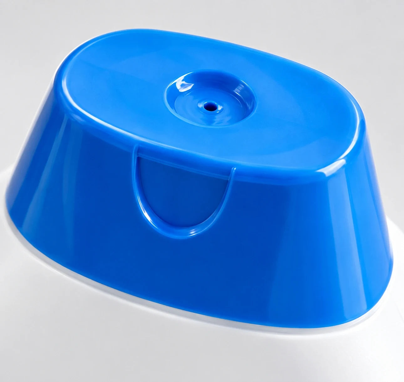 Blue dispensing cap