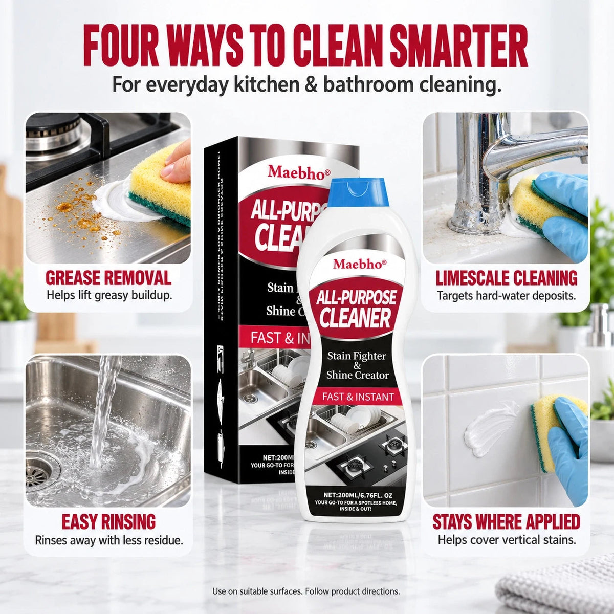Four ways to clean smarter