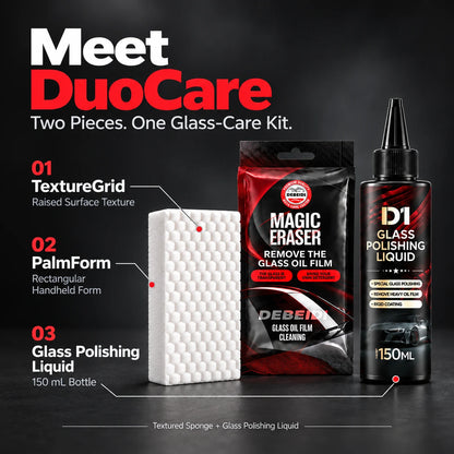 Glass Oil Film Cleaning Kit