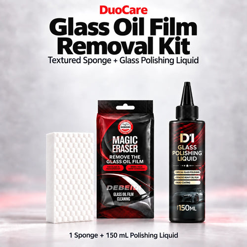 Glass Oil Film Cleaning Kit