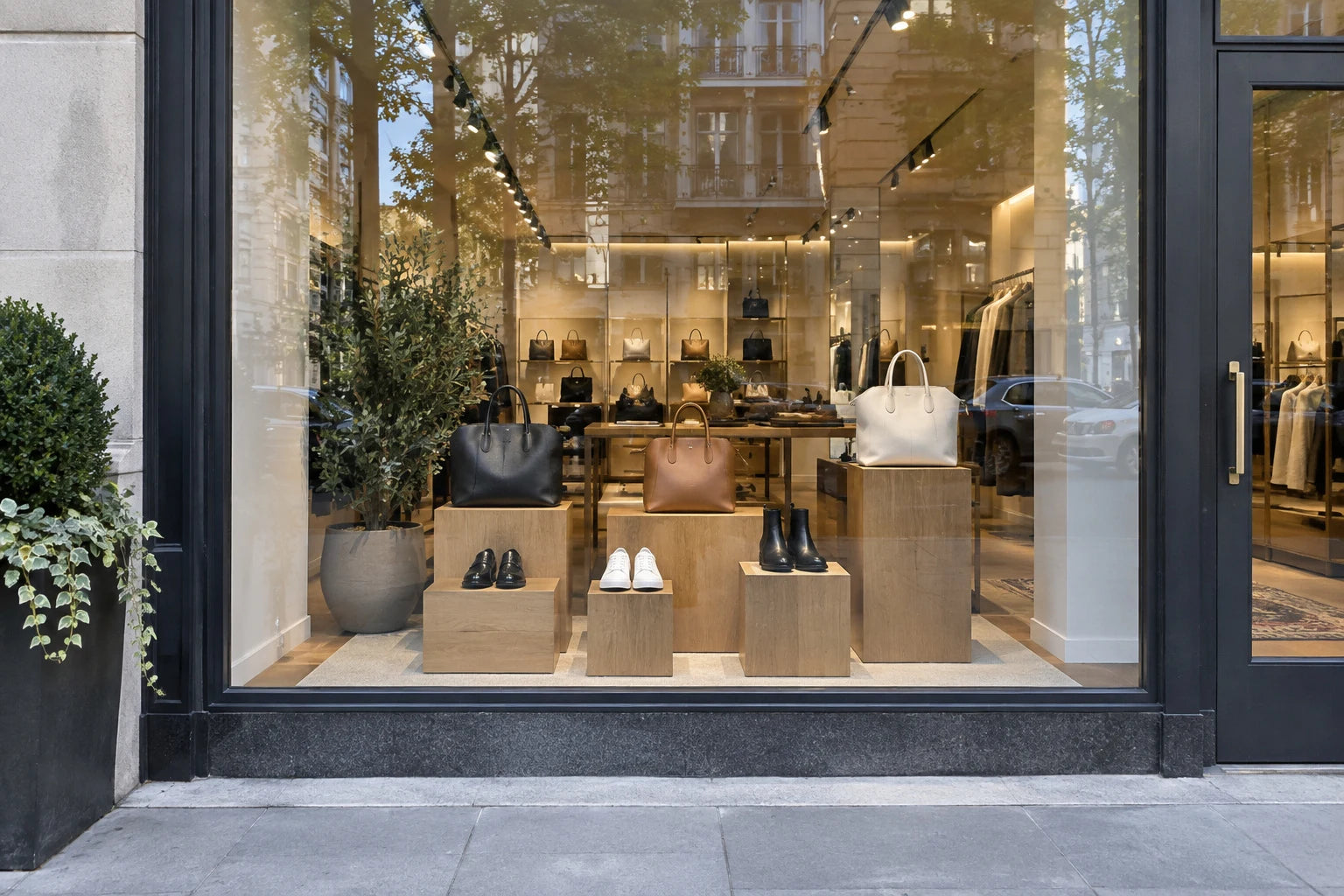 Shop Display Window, the same fixed view without the overlay