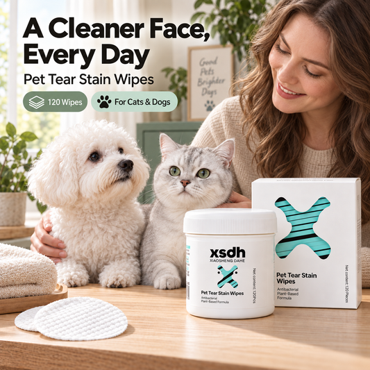 XSDH Pet Tear Stain Wipes — 1