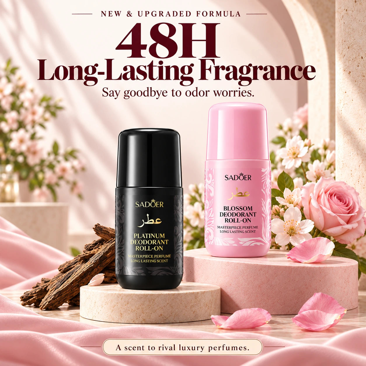 SADOER Perfumed Roll-On Deodorant