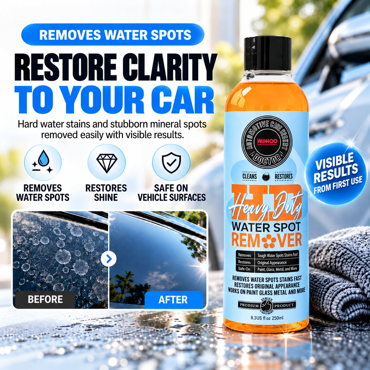 Water Spot Remover Gel